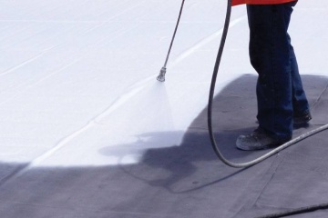 polyurethane-foam-roof-coating-commercial-roofing-dallas-tx-area