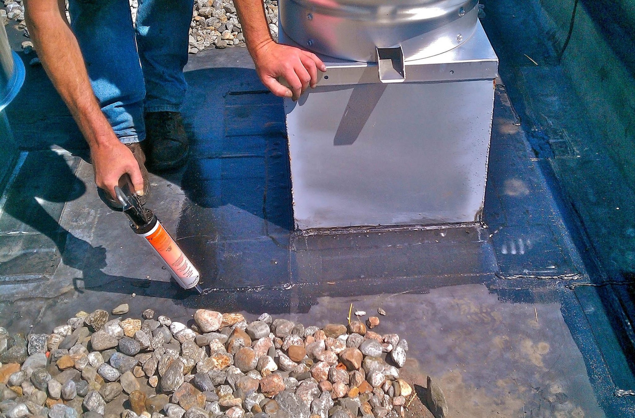 Flat roof repair services DFW