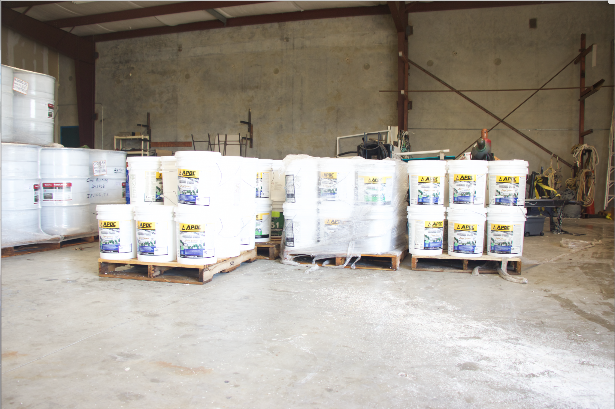 Industrial roofing materials