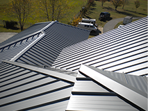 Commercial metal roofing