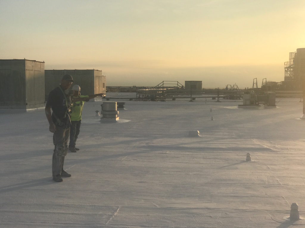 Commercial roof repair in Dallas, Texas