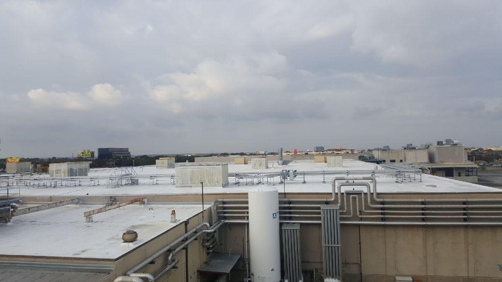 Silicone Roof Commercial Roofing