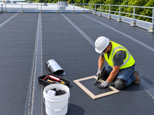 | Flat Roof Repair in Waco, TX | Anderson Industrial Roofing